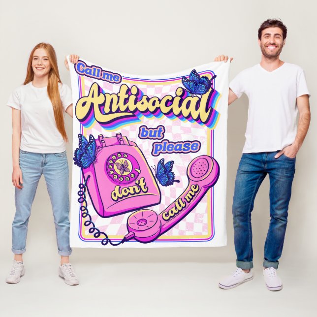 Couverture Polaire AntiSocial (En situation)