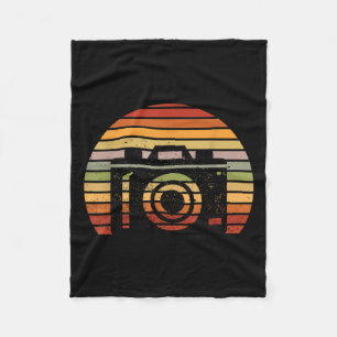 Couverture Polaire Appareil photo rétro vintage Photographie Homme Ph