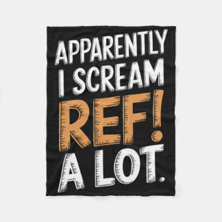 Couverture Polaire Apparently I Scream Ref A Lot Soccer Footbyll Spor