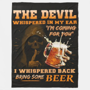COUVERTURE POLAIRE APPORTEZ DE LA BIÈRE