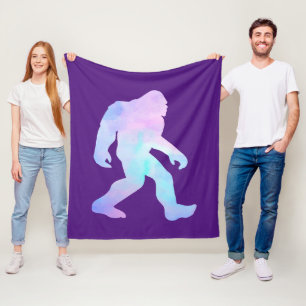 Couverture Polaire Aquarelle Bigfoot