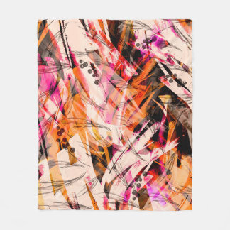 Couverture Polaire Aquarelle vintage arrière - plan transparent, spla