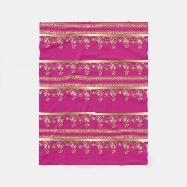 Couverture Polaire Arabic antique decorative east ornamental baroque (Devant)