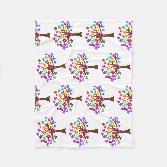 Couverture Polaire Arborescence des sensibilisations sur l'autisme (Devant)