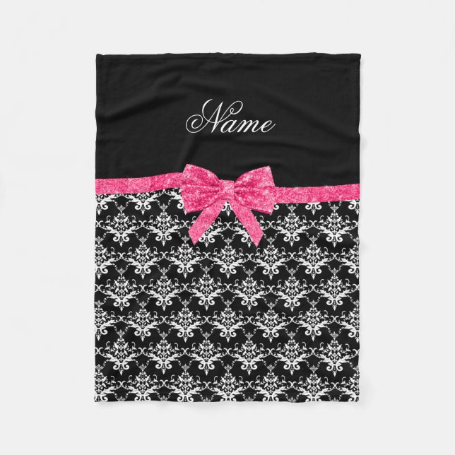 Couverture Polaire Arc blanc noir nommé fait sur commande de parties (Devant)