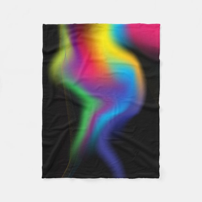 Couverture polaire arc-en-ciel (Devant)