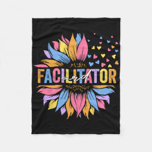 Couverture Polaire Ard Facilitateur Éducation Spéciale Tournesol
