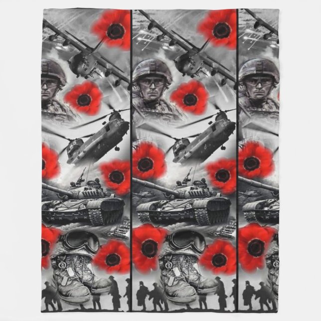 Couverture Polaire Armée, l'Armée de l'Air, marine (Devant)