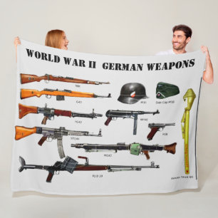 COUVERTURE POLAIRE ARMES ALLEMANDES DE LA SECONDE GUERRE MONDIALE