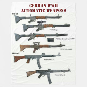 COUVERTURE POLAIRE ARMES AUTOMATIQUES 2ÈME GUERRE MONDIALE ALLEMANDES