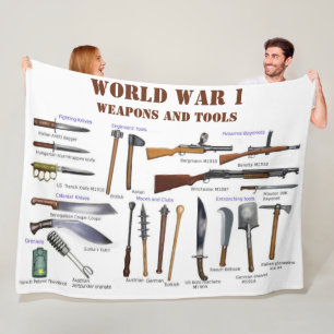 COUVERTURE POLAIRE ARMES ET OUTILS WW1