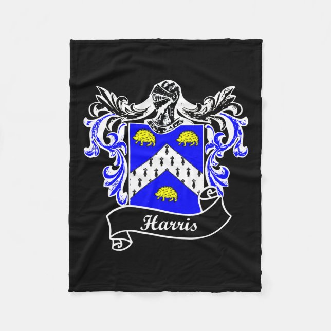 Couverture Polaire Armoiries Nom de famille Nom Famille Crest (Devant)