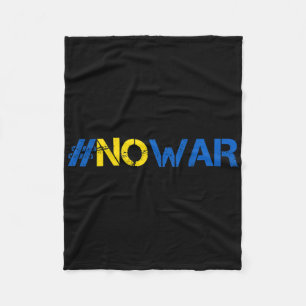 Couverture Polaire Arrêtez la guerre Soutenez la chemise Ukraine #now