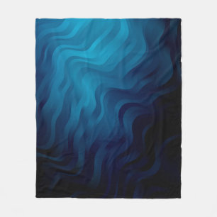 Couverture Polaire Arrière - plan BLEU foncé avec lignes. Illustratio