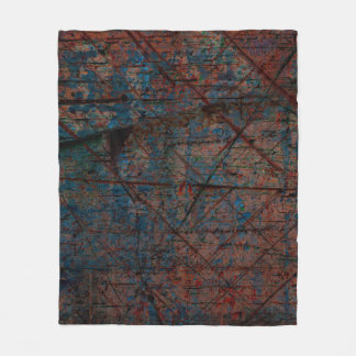 Couverture Polaire arrière - plan de grunge multicolore Abstrait avec