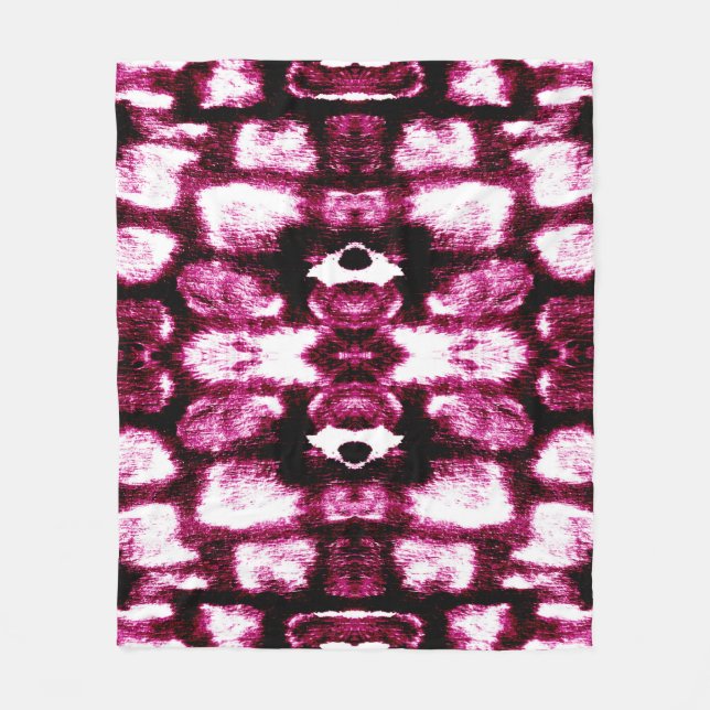 Couverture Polaire Arrière - plan de peinture couleur. Aquarelle Art. (Devant)