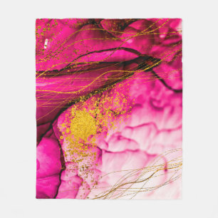 Couverture Polaire ART Abstract clouds. Transparence créative. Pylône