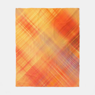 Couverture Polaire art abstrait géométrique lignes diagonales motif,
