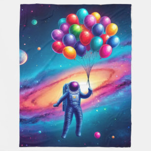 Couverture Polaire Art astronaute