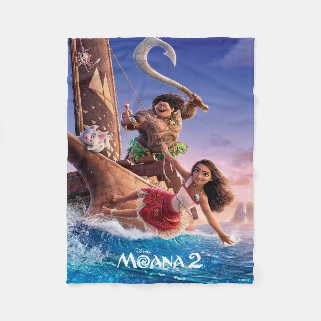 Couverture Polaire Art Théâtral Moana 2 (Devant)