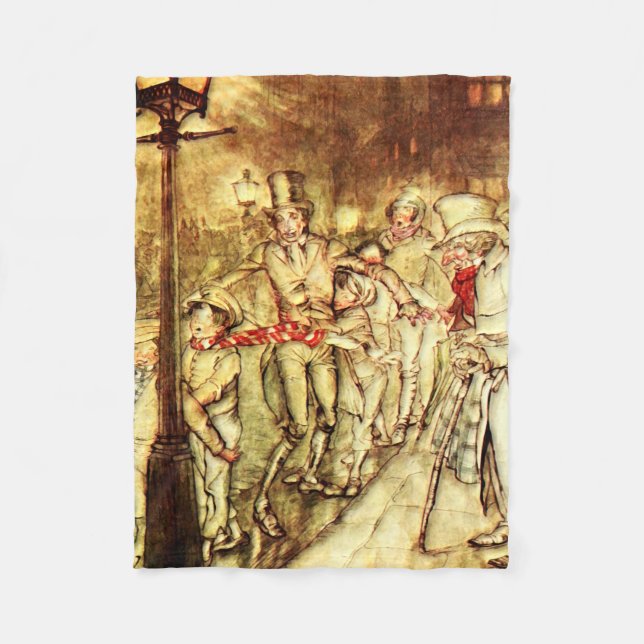 Couverture Polaire Arthur Rackham - Un Carol de Noël - Rue (Devant)