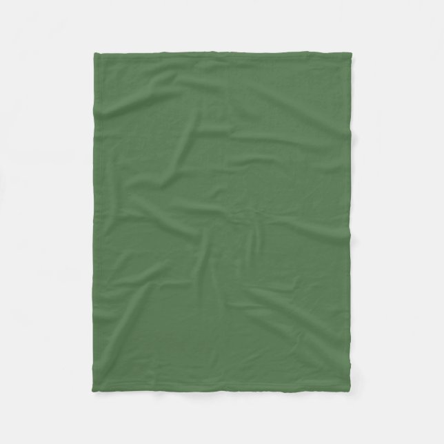 Couverture Polaire Artichoke vert (couleur solide) (Devant)