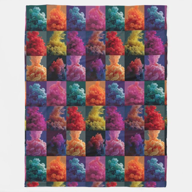 Couverture Polaire artistic pattern (Devant)