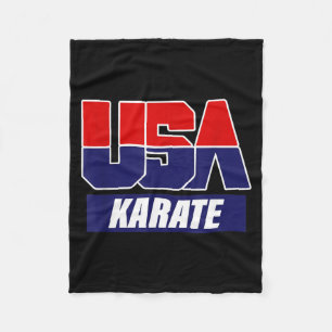Couverture Polaire Arts martiaux de karaté 2021 Équipe USA