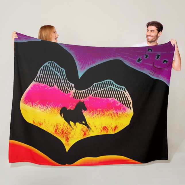 Couverture Polaire Artsy (En situation)