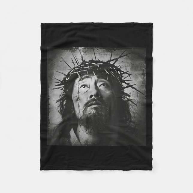 Couverture Polaire Asian Jesus, Christianity, Church, Asia, Jesus  (Devant)