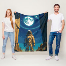 Astronaute sous la porte céleste