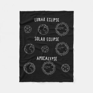 Couverture Polaire Astronomie de l'Apocalypse d'Éclipse solaire lunai
