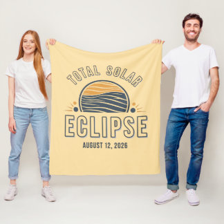 Couverture Polaire Astronomie Éclipse solaire totale 2026 Totalité Ao