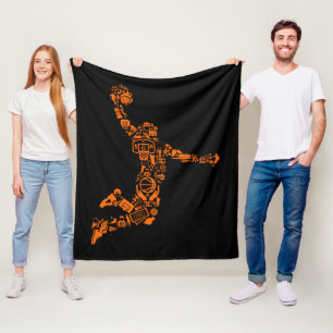 Couverture Polaire Athlétisme au basket-ball