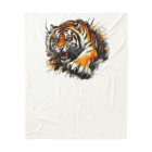 Attaque de tigre en ruines