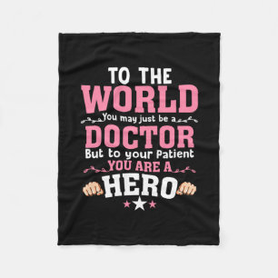 Couverture Polaire Au Monde Vous Pouvez Être Juste Un Docteur