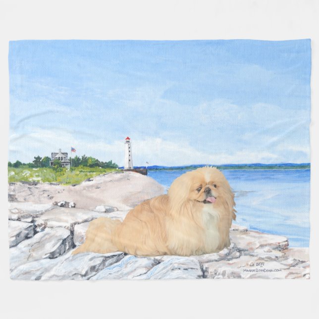 Couverture Polaire Au phare (Devant (Horizontal))