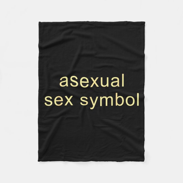 Couverture Polaire Aual Symbol Funny Pride Lgbtq Ace  (Devant)