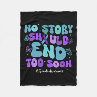 Couverture Polaire Aucune Histoire Ne Devrait Finir Trop Tôt L'Adjudi