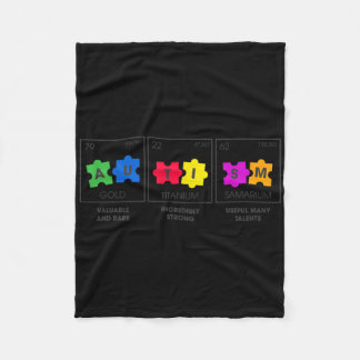 Couverture Polaire Autism Awareness Rare Strong Talent 2 