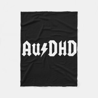 Couverture Polaire Autisme TSA + TDAH Tous les deux Neurodivergent Fo