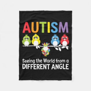 Couverture Polaire Autisme Voir Le Monde Sous Un Angle Différent Coup