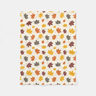 Couverture Polaire Automne Feuilles en chute