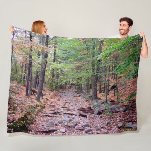 Couverture Polaire Automne sur Blue Hills Réservation Red Dot Trail F