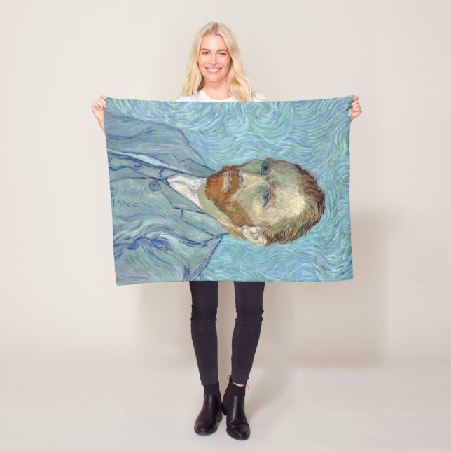 Couverture Polaire Autoportrait, Vincent van Gogh, 1889 (En situation)
