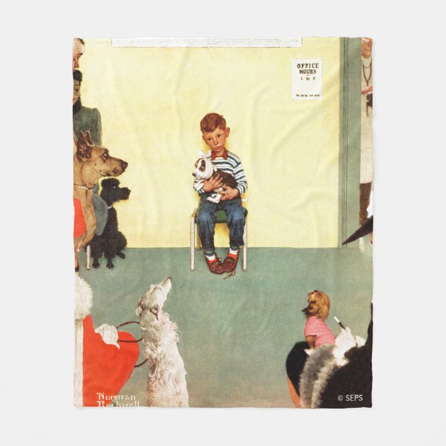 Couverture Polaire Aux Vets de Norman Rockwell (Devant)