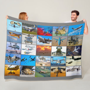 COUVERTURE POLAIRE AVIATION AÉRIENNE AMÉRICAINE "MONTAGE"
