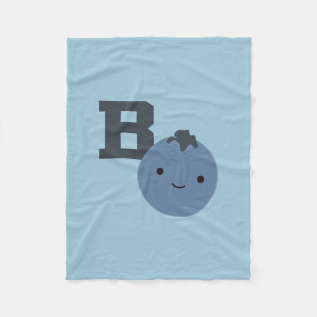 Couverture Polaire B est pour Blueberry (Devant)