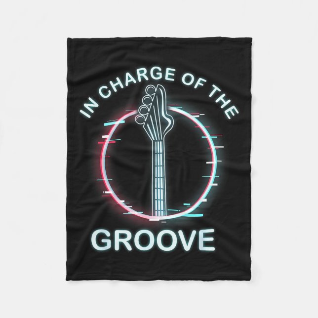 Couverture Polaire B Guitar Music Cool B-player  (Devant)