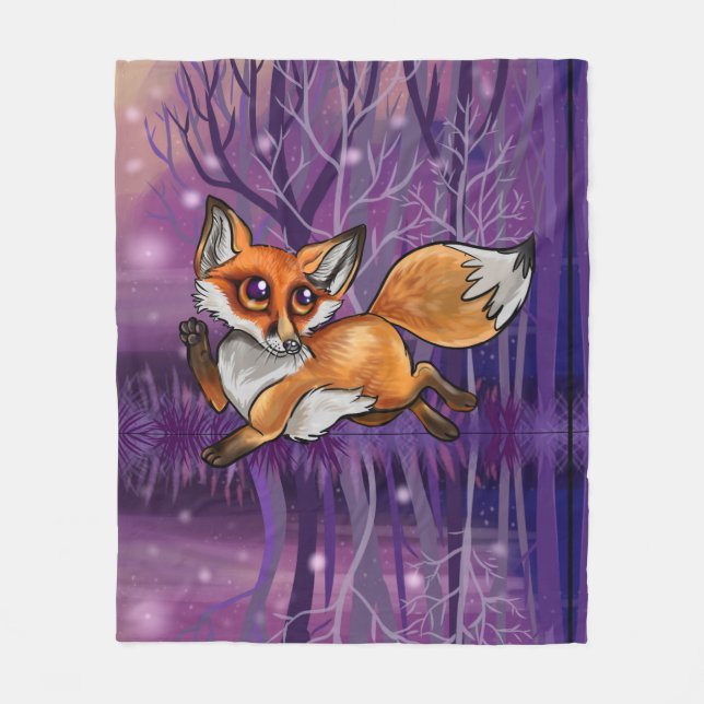 Couverture Polaire Baby Fox (Devant)